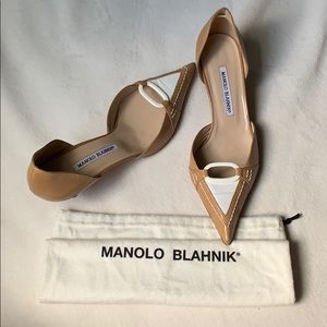 Manolo Blahnik kitten heels